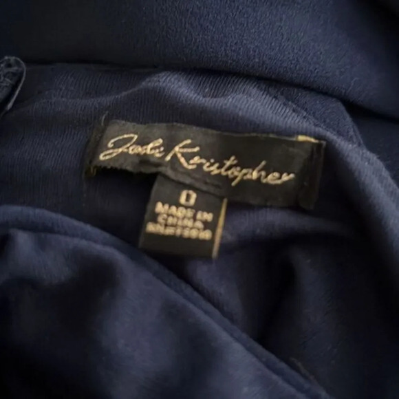 JODI Kristopher Pleated A‎ Line Dress Size 0 - Picture 3 of 5